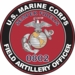 U.S.M.C. MOS 0802 Field Artillery Officer Decal
