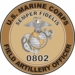 U.S.M.C. MOS 0802 Field Artillery Officer Decal