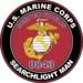 U.S.M.C. MOS 0843 Searchlight Man Decal