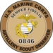 U.S.M.C. MOS 0846 Artillery Scout Observer Decal