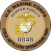 U.S.M.C. MOS 0848 Field Artillery Operations Man Decal