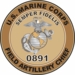 U.S.M.C. MOS 0891 Field Artillery Chief Decal