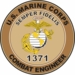 U.S.M.C. MOS 1371 Combat Engineer Decal