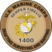 U.S.M.C. MOS 1400 Drafting Surveying and Mapping Decal