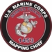 U.S.M.C. MOS 1453 Mapping Chief Decal
