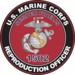 U.S.M.C. MOS 1502 Reproduction Officer Decal