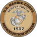 U.S.M.C. MOS 1502 Reproduction Officer Decal