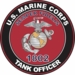 U.S.M.C. MOS 1802 Tank Officer Decal