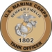 U.S.M.C. MOS 1802 Tank Officer Decal
