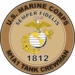 U.S.M.C. MOS 1812 M1A1 Tank Crewman Decal