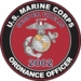 U.S.M.C. MOS 2002 Ordnance Officer Decal