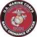 U.S.M.C. MOS 2101 Basic Ordnance Officer Decal