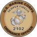 U.S.M.C. MOS 2102 Ordnance Officer Decal