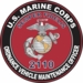 U.S.M.C. MOS 2110 Ordnance Vehicle Maintenance Officer Decal