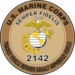 U.S.M.C. MOS 2142 Tracked Vehicle Repairer Assault Amphibious Vehicle Decal