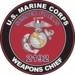 U.S.M.C. MOS 2192 Weapons Chief Decal