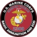 U.S.M.C. MOS 2300 Basic Ammunition and EOD Decal