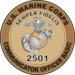 U.S.M.C. MOS 2501 Communicator Officer Basic Decal