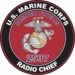 U.S.M.C. MOS 2537 Radio Chief Decal