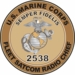 U.S.M.C. MOS 2538 Fleet SATCOM Radio Chief Decal