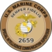 U.S.M.C. MOS 2659 Special Intelligence Communication Supervisor Decal