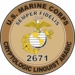 U.S.M.C. MOS 2671 Cryptologic Linguist Arabic Decal