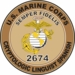 U.S.M.C. MOS 2674 Cryptologic Linguist Spanish Decal