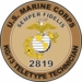 U.S.M.C. MOS 2819 KG/13 Teletype Technician Decal