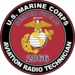 U.S.M.C. MOS 2866 Aviation Radio Technician Decal