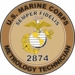 U.S.M.C. MOS 2874 Metrology Technician Decal