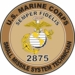 U.S.M.C. MOS 2875 Small Missile System Technician Decal
