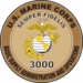 U.S.M.C. MOS 3000 Basic Supply Administration and Operations Decal