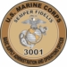 U.S.M.C. MOS 3001 Basic Supply Administration and Operations Officer Decal