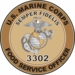 U.S.M.C. MOS 3302 Food Service Officer Decal