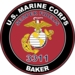 U.S.M.C. MOS 3311 Baker Decal