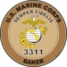 U.S.M.C. MOS 3311 Baker Decal