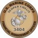 U.S.M.C. MOS 3404 Financial Management Officer Decal