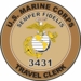 U.S.M.C. MOS 3431 Travel Clerk Decal