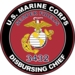U.S.M.C. MOS 3432 Disbursing Chief Decal