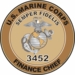 U.S.M.C. MOS 3452 Finance Chief Decal