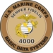 U.S.M.C. MOS 4000 Basic Data Systems Decal