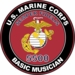 U.S.M.C. MOS 5500 Basic Musician Decal