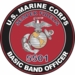 U.S.M.C. MOS 5501 Basic Band Officer Decal