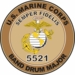 U.S.M.C. MOS 5521 Band Drum Major Decal