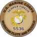 U.S.M.C. MOS 5536 Musician Flute and Piccolo Decal