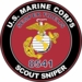 U.S.M.C. MOS 8541 Scout Sniper Decal