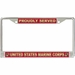 U.S.M.C. 'Proudly Served' License Plate Frame