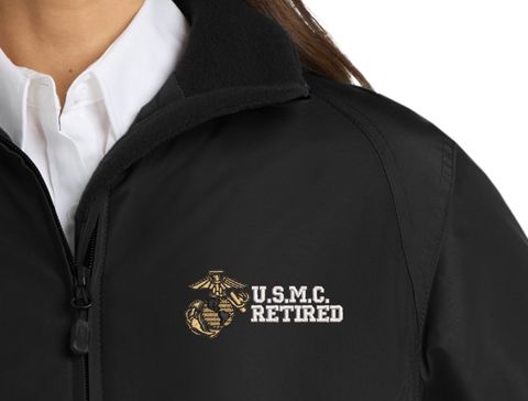 U.S.M.C. Retired Women's 3-Season Jacket