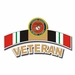 U.S.M.C. Veteran Iraq Ribbon Sticker