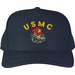 U.S.M.C. With Bulldog Custom Embroidered Cap